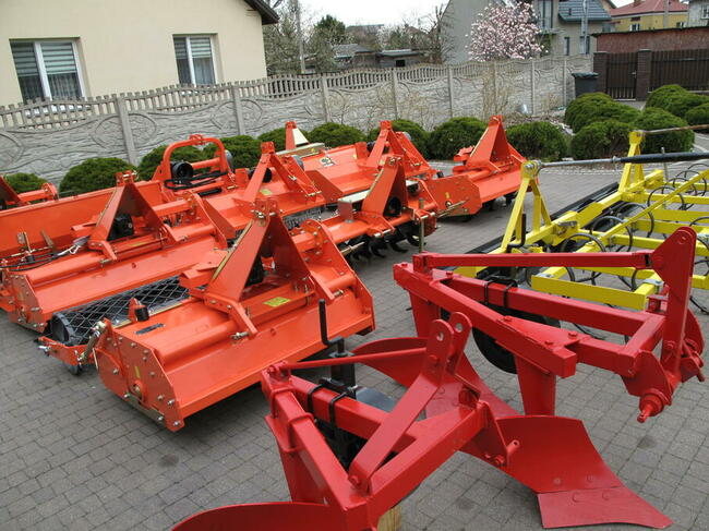 Agregat z wałem solidny kultywator mocny 120cm ogrodniczy