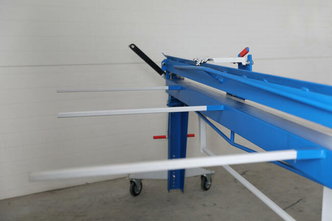 MOBILNA Zaginarka 2,20 Giętarka do blachy OLMET Z40X2200+nóż