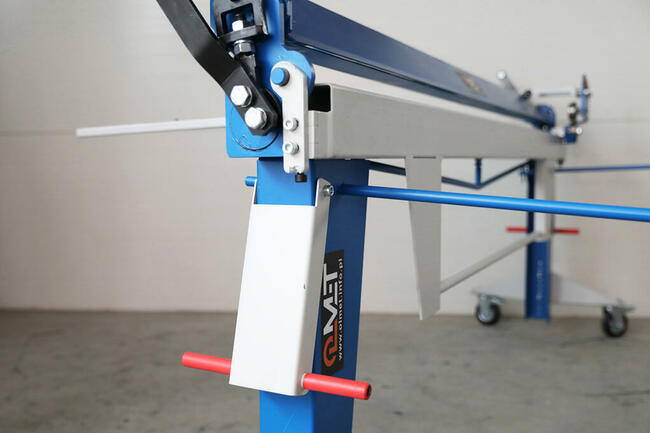 MOBILNA Zaginarka 2,20 Giętarka do blachy OLMET Z40X2200+nóż