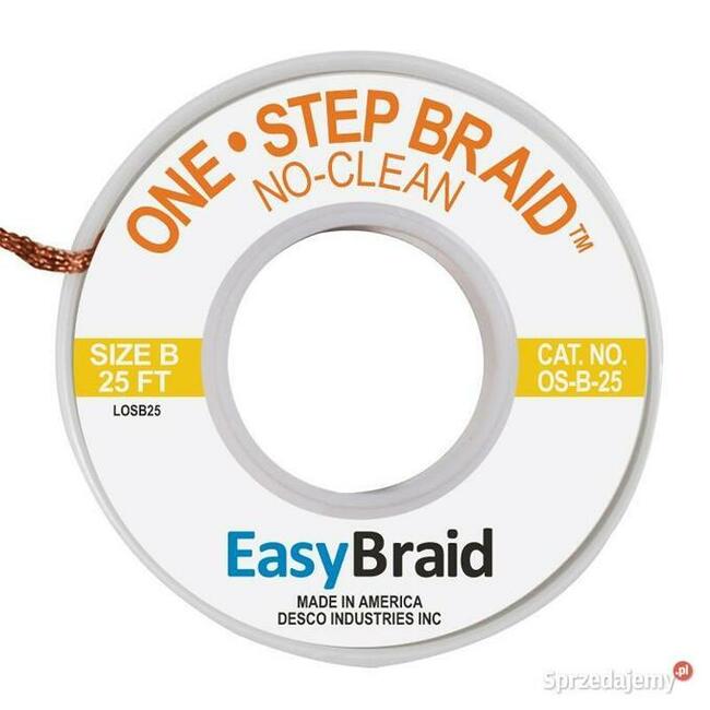 Plecionka do rozlutowywania EASY BRAID 1,2mm, 7,5m