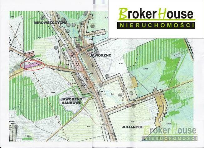 Działka inwestycyjna Jaworzno Bankowe gm. Rudniki