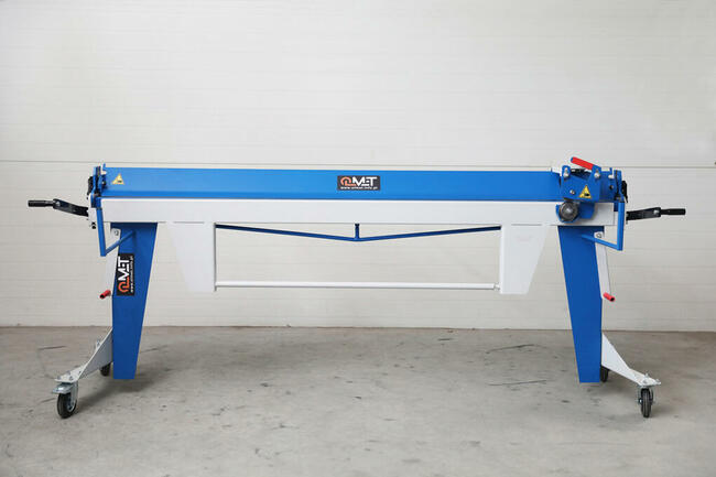 MOBILNA Zaginarka 2,20 Giętarka do blachy OLMET Z40X2200+nóż