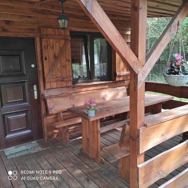 Wynajem domku letniskowego nad jeziorem Skrzyneckim, kuj.-pom