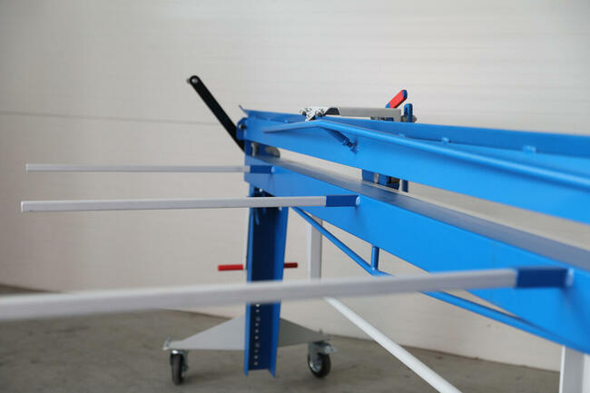 MOBILNA Zaginarka 2,20 Giętarka do blachy OLMET Z40X2200+nóż