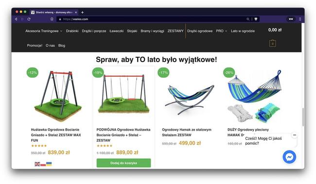 Nowoczesne strony internetowe - Tworzenie stron WWW z AI