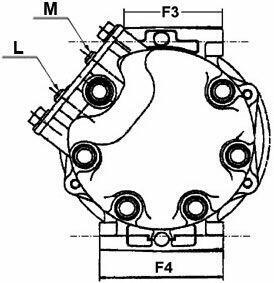 Kompresor , sprężarka klimatyzacji 4572300411
