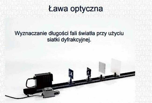 Wyznaczanie długości fali światła przy ﻿siatka dyfrakcyjnak