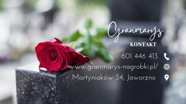 Granmarys. Kamieniarstwo Jaworzno. Nagrobki, pomniki