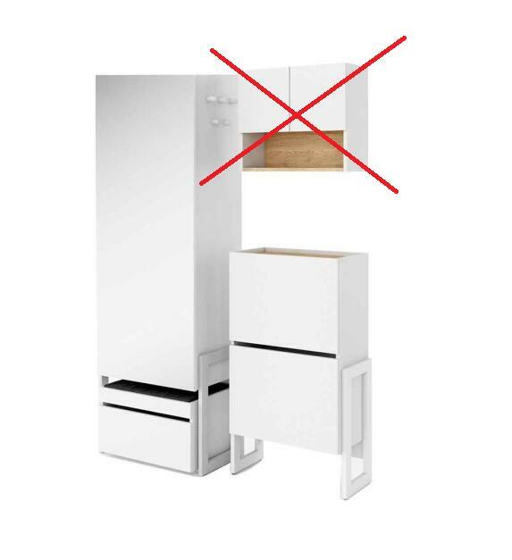 Kolekcja do przedpokoju CLARO, szafa - Wyprzedaż!