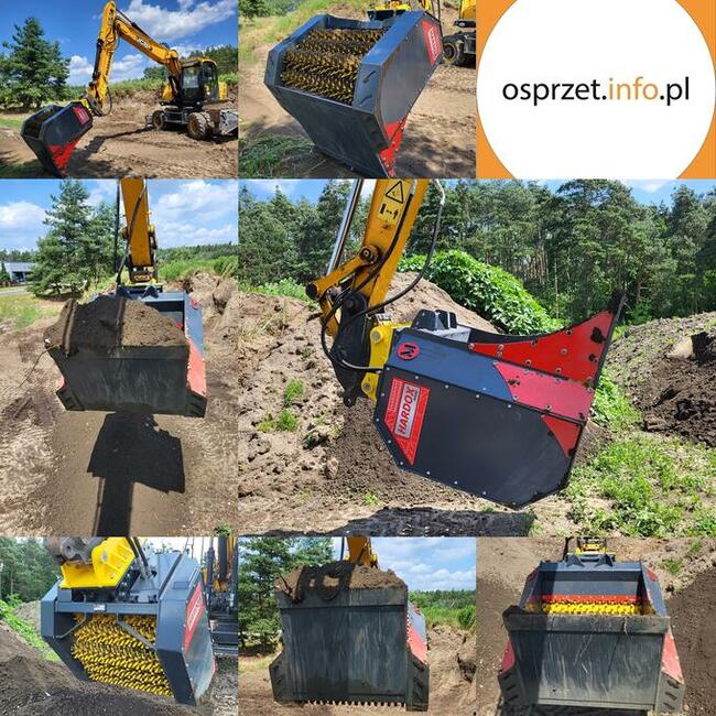 Przesiewacz gwiazdowy, łyżka przesiewająca - PSG-800