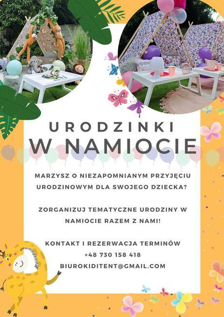 Organizacja urodzin dla najmłodszych