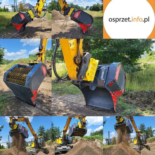 Przesiewacz gwiazdowy, łyżka przesiewająca - PSG-800