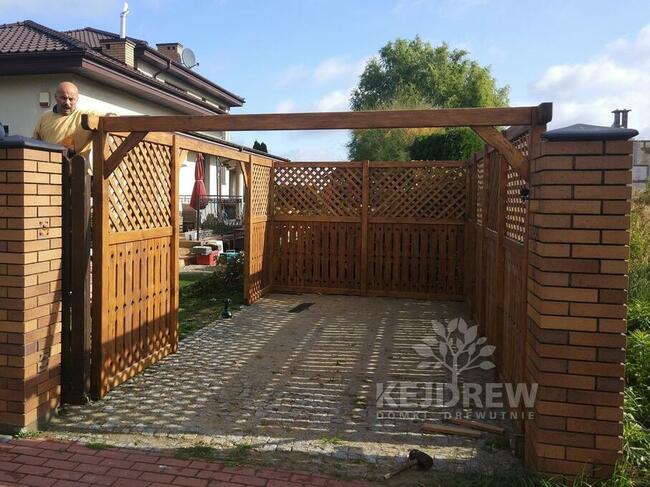 Wiata garażowa carpot zadaszenie na samochód garaż z drewna