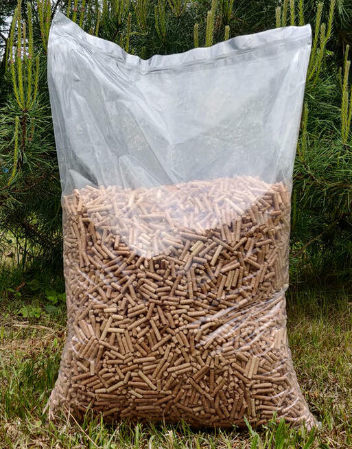 Worki z pierwszego gatunku do pakowania pelletu 75cm x 45cm