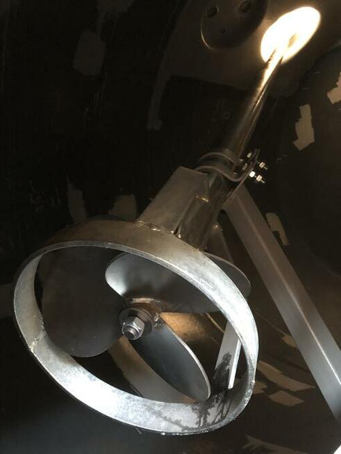 Zbiornik stalowy na biogazownie z mieszadłem różna pojemność