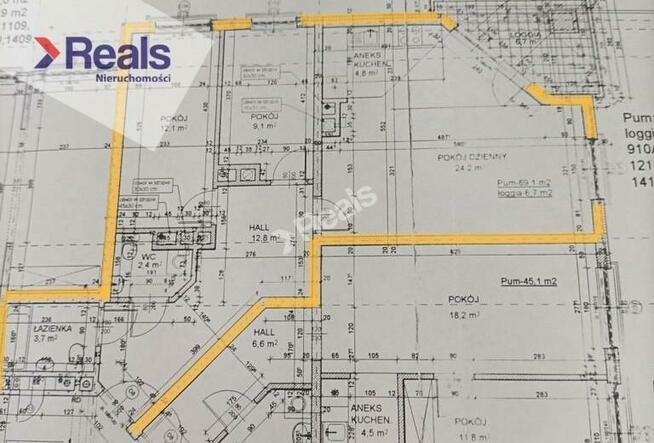 Przestronne 3 pokoje Metro Wilanowska 13 piętro