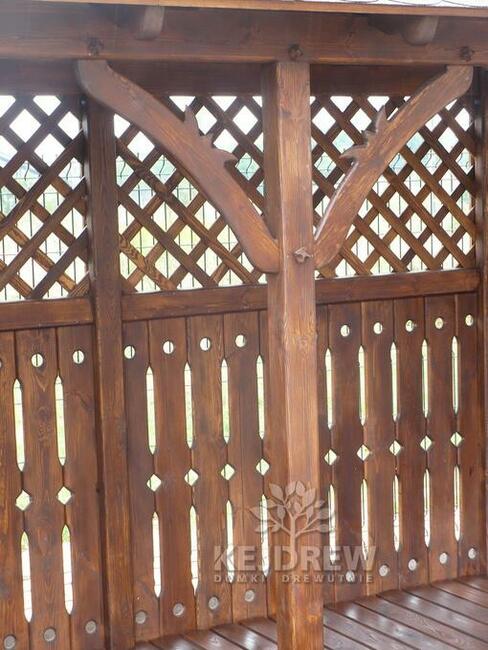 Składzik na drewno wiata zadaszenie drewutnia ogrodowa