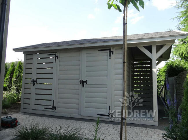 Wiata garażowa carpot zadaszenie na samochód garaż z drewna