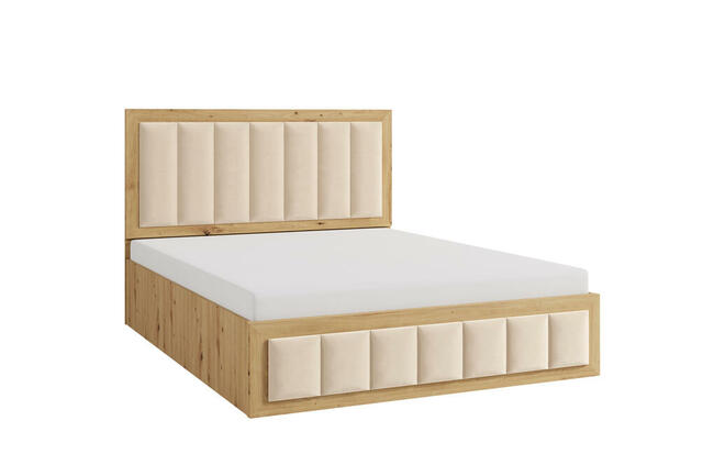 Nowoczesne łóżko Royal II ze stelażem i pojemnikiem