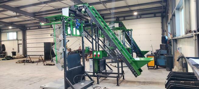Napełniacz do worków Big Bag MACHINES PIÓRO linia do warzyw