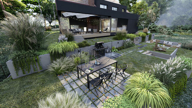 Projekt ogrodu, balkonu, tarasu/ architekt krajobrazu