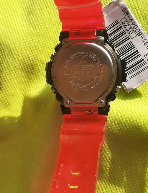 CASIO G-SHOCK GM-6900B-4ER,nowka, gwara,komplet.