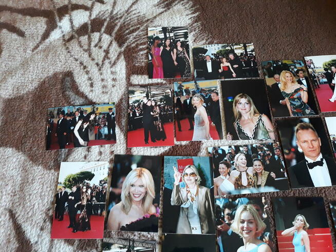 Zdjęcia celebrytów Cannes 2002 r.