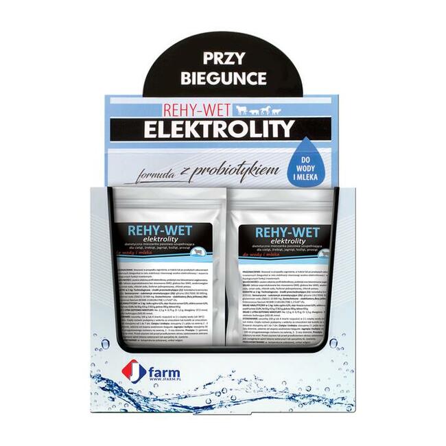 LISTA NASTĘPNY JElektrolity REHY-WET z Probiotykiem Wodorow
