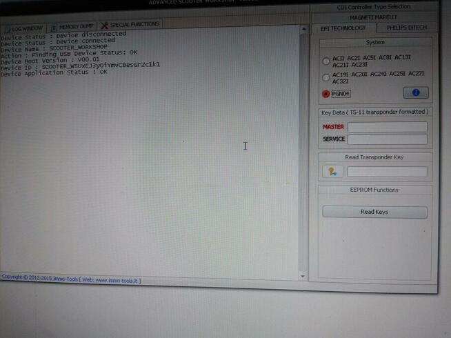 Moduł immo PGR04 programowanie transpondera