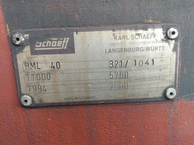 koparka kołowa SCHAEFF HML 40