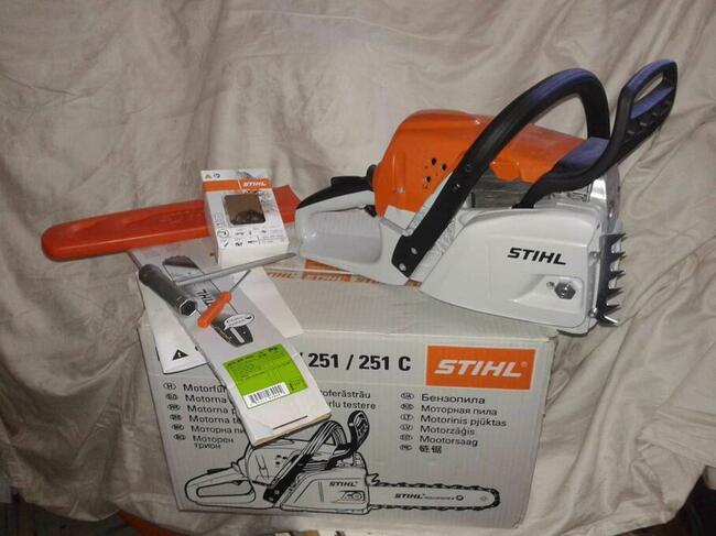 Nowa pilarka STIHL MS 251 moc 3KM pila uniwersalna