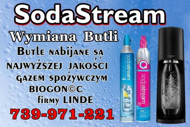 Soda Stream-wymiana butli