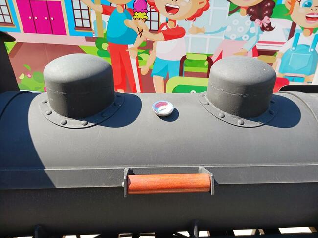 Grill z wędzarnią Lokomotywa 3,8 m