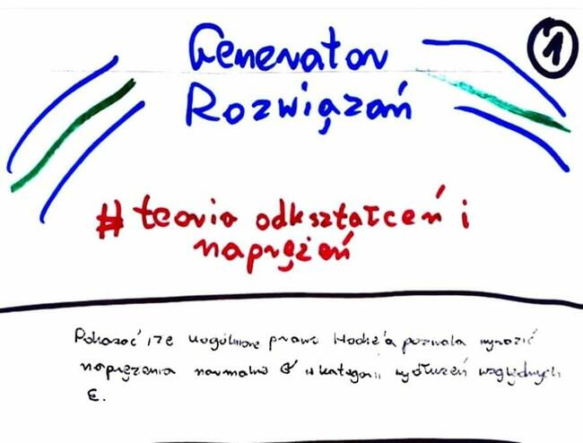 Płaski stan odkształcenia, Niezmienniki - Zestaw 5 rozwiąz