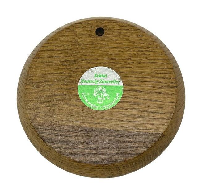 Fische Oryginalna płaskorzeźba z cyny