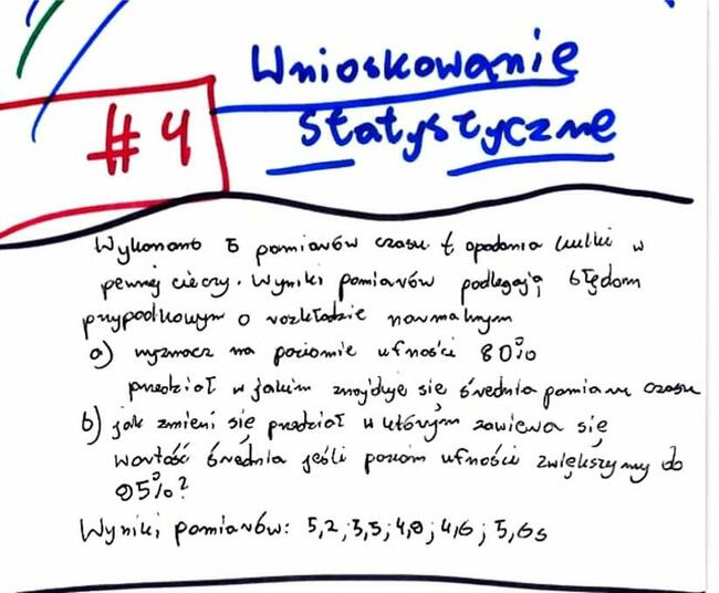 Metoda najmniejszych kwadratów - Zestaw 3 rozwiązań