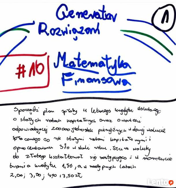 Efektywna stopa zwrotu - Zestaw 10 Rozwiązań