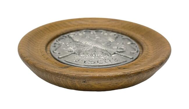 Fische Oryginalna płaskorzeźba z cyny