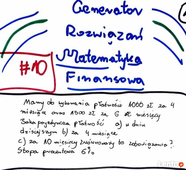 Efektywna stopa zwrotu - Zestaw 10 Rozwiązań