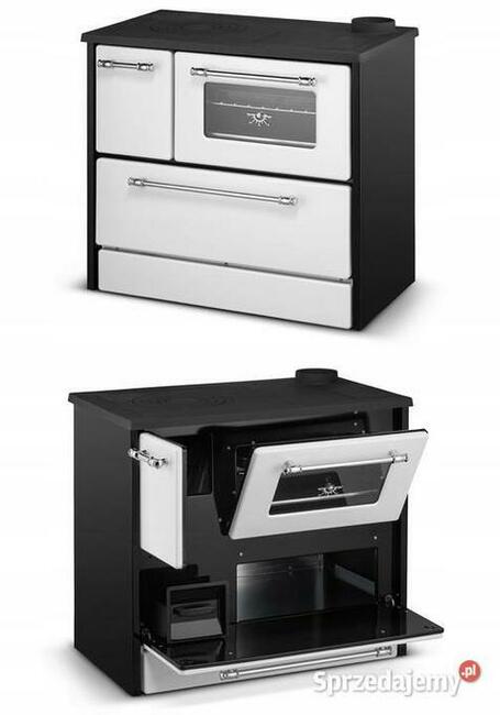 Kuchnia węglowa stalowa emaliowana grudziądzka na drewno