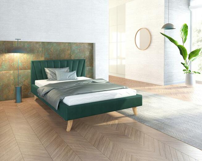 ŁÓŻKO TAPICEROWANE 180 x 200 Darmowa Dostawa, 10 KOLORÓW