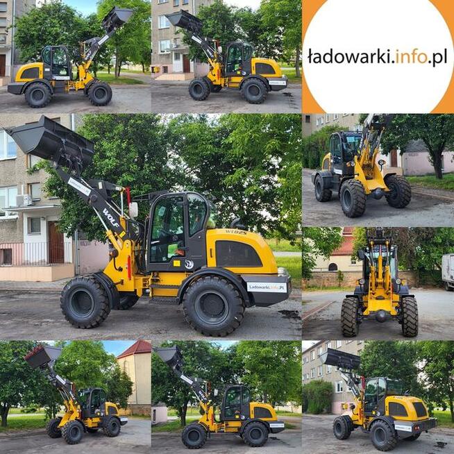 Przegubowa ładowarka kołowa - WOLF 825 - nowa