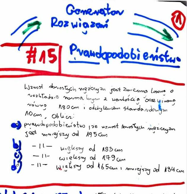 Prawdopodobieństwo, frakcja, odsetek - Zestaw 7 Rozwiązań