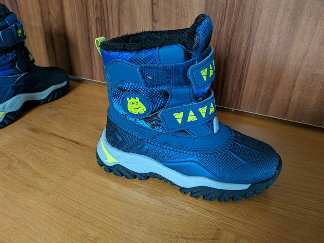 Buty ocieplane śniegowce dla chłopca