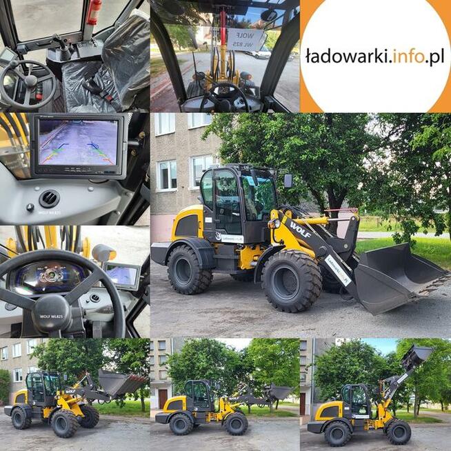 Przegubowa ładowarka kołowa - WOLF 825 - nowa
