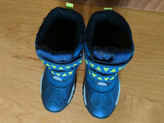 Buty ocieplane śniegowce dla chłopca