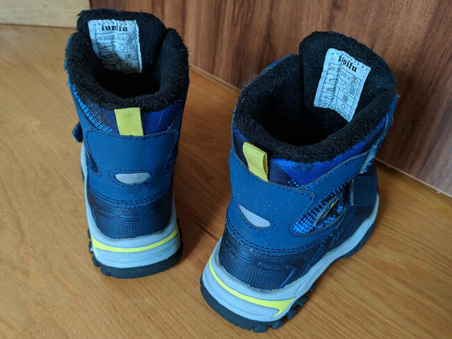 Buty ocieplane śniegowce dla chłopca