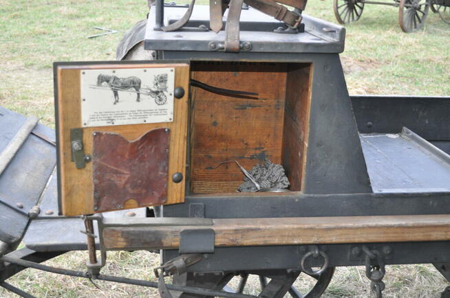 Wojsko armia wóz taborowy wojna 1938 wojenny THUN i kuchnia