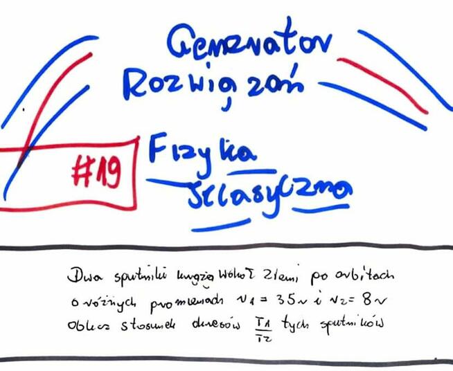 Pierwsza prędkość kosmiczna - Zestaw 5 rozwiązań