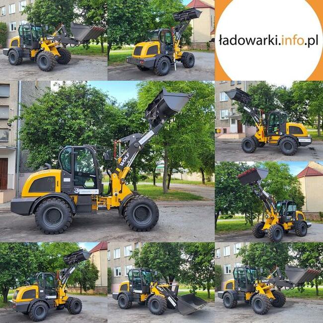 Przegubowa ładowarka kołowa - WOLF 825 - nowa